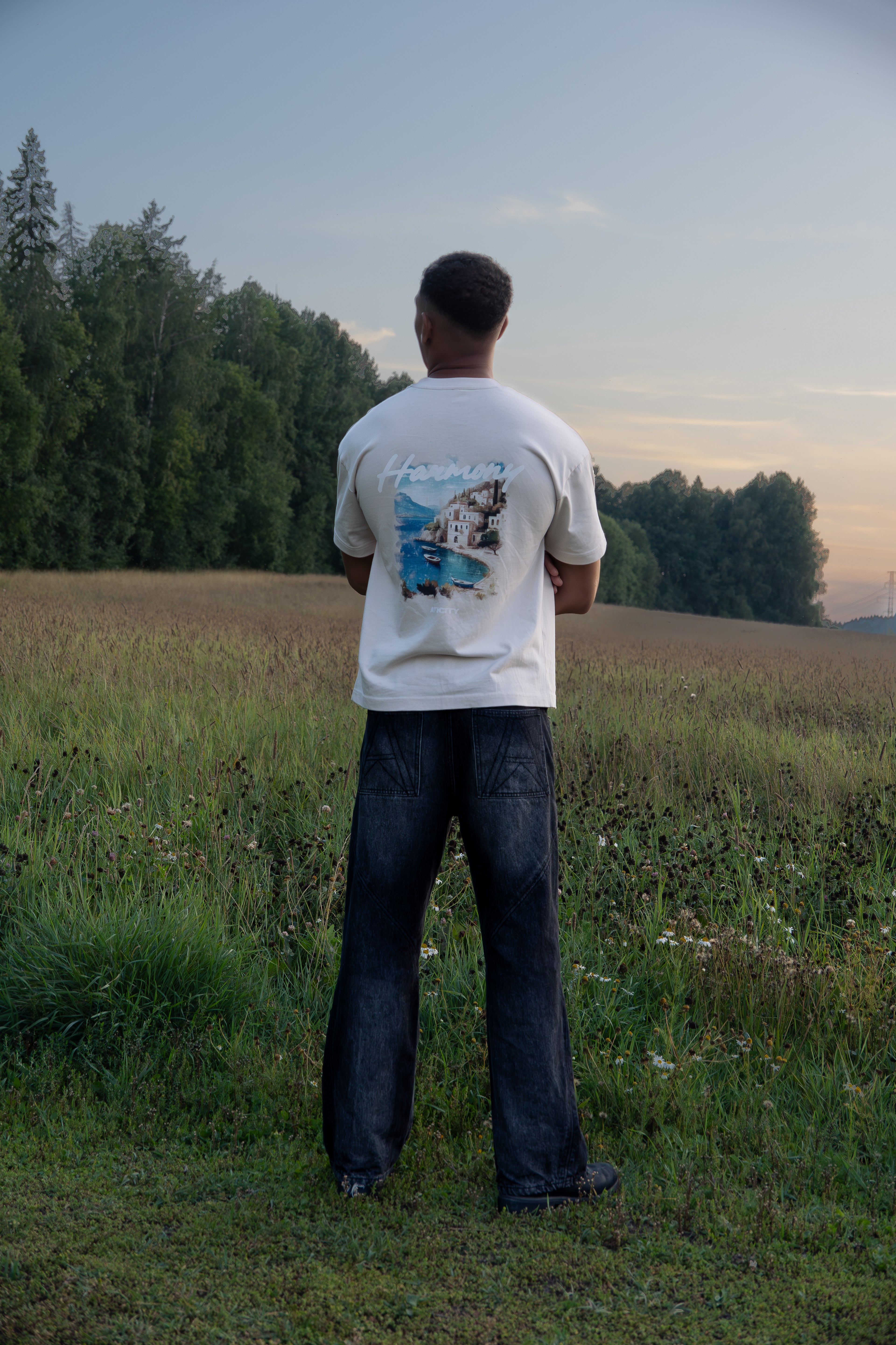 Cream Oversized T-shirt